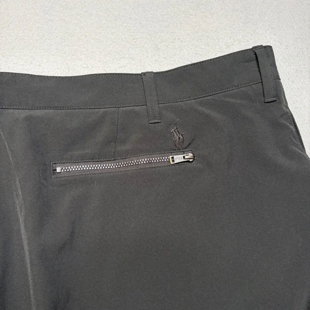 Polo Ralph Lauren Golf Shorts Mens 46 Black Performance Recycled Chino‎